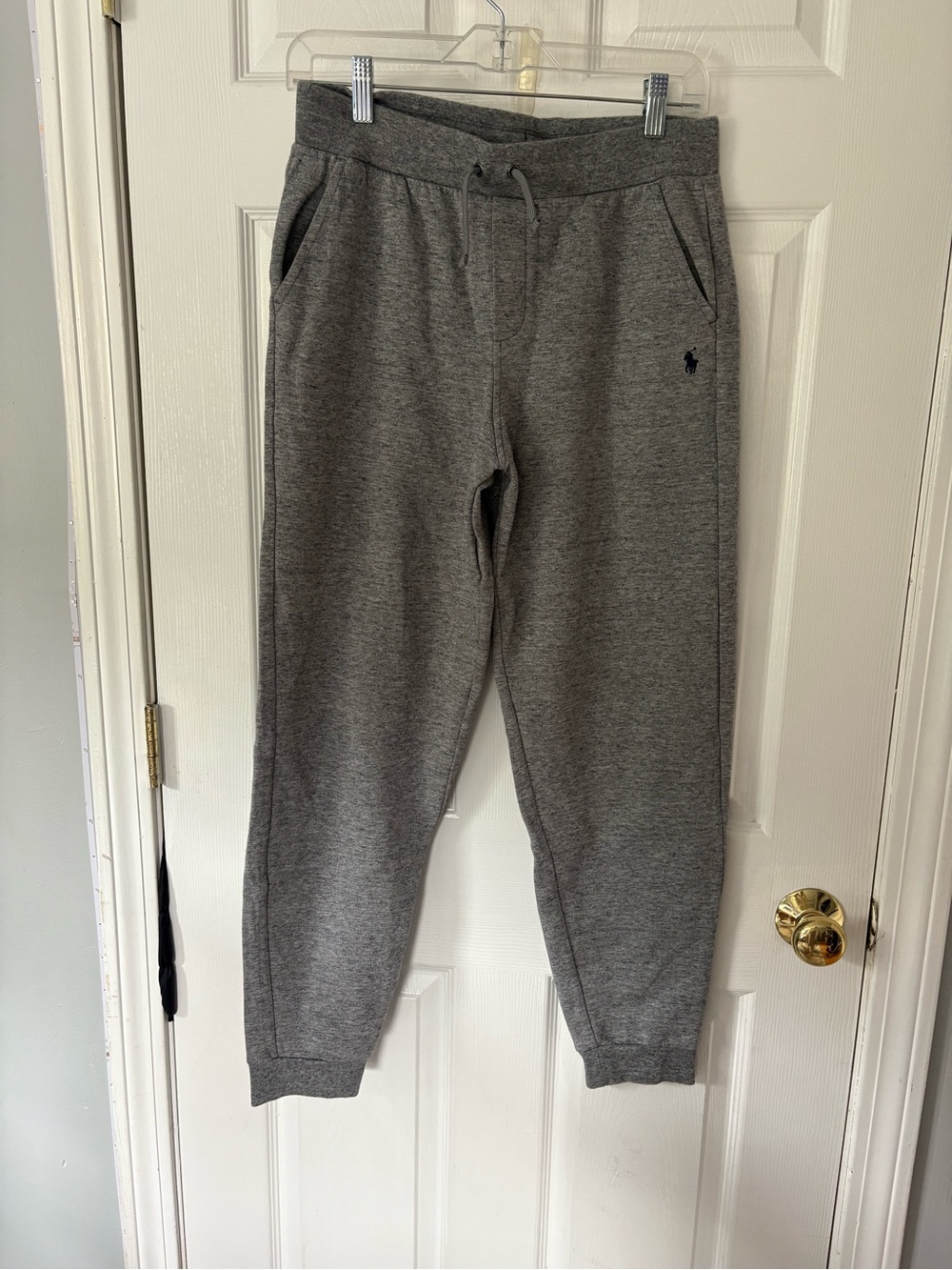 Polo by Ralph Lauren Men's Heather Gray Jogger Sweatpants